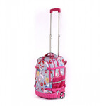 Mochila C/carro Elf 6442A Unicornio 2 Div Base Goma